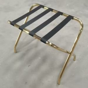 Portaequipajes Plegable Moderno de Acero Inoxidable Cromado para Hoteles, Capacidad de Carga de 100-150 Libras, Muebles Comerciales Duraderos - Product Image 4