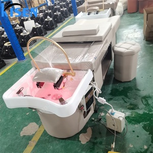 Table de spa capillaire Kisen au design européen, lit de lavage personnalisé pour salon, livraison maritime, prix abordable, tout inclus - Product Image 4