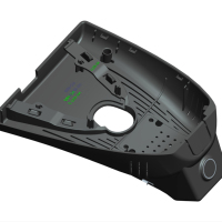 Caméra de tableau de bord et enregistreur vidéo de voiture dissimulé pour BYD Dolphin Hatchback Yuan PLUS SUV, vision nocturne, WDR, capteur G, double objectif, WiFi