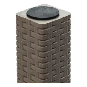 Juego de comedor Exterior 4 puestos Tipo Ratan wengue MQ mocca - Product Image 2