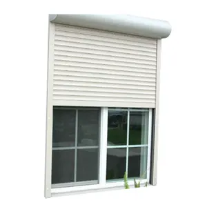 durable and decorative aluminum used garage door panels sale Aluminum roll up door opener garage door factory price with motor