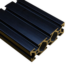 6063 2020 2080 3030 <span class=keywords><strong>4040</strong></span> 9090 120120อะลูมิเนียมชุบผิวสีดำโปรไฟล์อลูมิเนียมอัดขึ้นรูปสล็อต T อะลูมิเนียม CNC - Product Image 5