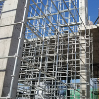 Système d'échafaudage Ringlock, échafaudage modulaire galvanisé avec accessoires pour la construction