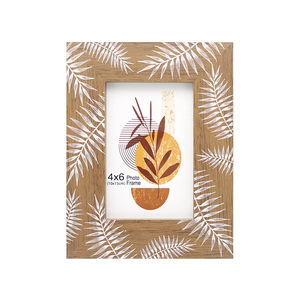 4x6 khung ảnh bằng gỗ với UV in ấn tường treo hình ảnh khung áp phích hiển thị cho trang trí nội thất - Product Image 1