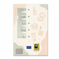 Mini distributeur automatique mural en gros, compatible pièces/jetons, conforme ADA, avec SDK et gestion cloud par carte de crédit