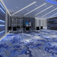 Tapis imprimé de luxe pour couloir, résistant aux taches, antistatique, tufté, tissé, pour hôtel, couloir, salle de banquet