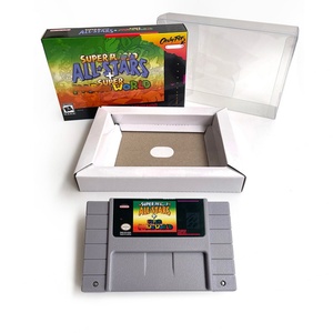 สำหรับซูเปอร์ออลสตาร์ส ซูเปอร์เวิลด์ (ประหยัดแบตเตอรี่) ตลับเกม 16 บิต สำหรับเครื่องเล่นวิดีโอเกม SNES เวอร์ชั่น NTSC สหรัฐอเมริกา - Product Image 1