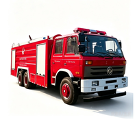 Camion de pompiers lourd DFAC FAW Rescue 6X4 Diesel avec réservoir de 12000L, norme d'émission Euro 2, 251-350 ch