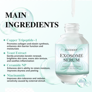 S Offre Spéciale cuivre Peptides visage sérum Boost collagène et renouvellement cellulaire Exoso Glow sérum pour les rides ridules et élasticité de la peau - Product Image 3