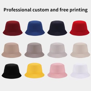 OEM Aangepaste Logo Unisex Hoge Kwaliteit Vlakte Zonnescherm Imprimir Visser Cap, Groothandel Omkeerbare a granel Emmer Hoed - Product Image 2
