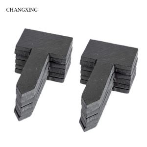 Fournitures de jardin bon marché étiquettes de plantes en <span class=keywords><strong>ardoise</strong></span> naturelle avec talc <span class=keywords><strong>craie</strong></span> étiquettes de plantes noires étiquettes de jardin de pépinière - Product Image 4