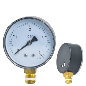 Pengukur tekanan Manometer pendingin Air <span class=keywords><strong>Gas</strong></span> standar Radial 2 inci untuk sistem pemanas rumah AC ventilasi - Product Image 1