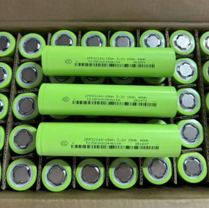 แบตเตอรี่เซลล์กำลังสูง 3.2V 32140, 15Ah ลิเธียมไอรอนฟอสเฟตแบบชาร์จได้สำหรับจักรยานไฟฟ้าและสกู๊ตเตอร์ - Product Image 1