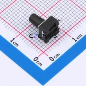TS110426090 Tactile Switch SMD-4P,6x6mm Switch Single Pole Single Throw Round Button 2.6N 9mm - Product Image 2