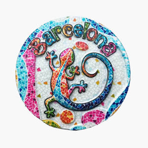 Espana Barcellona turista souvenir magnetico frigorifero 3D resina magnete frigo personalizzato - Product Image 2