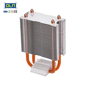 Custom Led Heat Sink Radiator Aluminum Manufacturer Anodized Extruded Heat Sink With Copper Heat Pipe