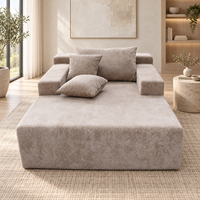 Fabricant de canapés modernes Cloud Couch, canapé-lit de luxe ODM, mousse haute densité, canapé compressé sur mesure OEM en boîte pour salons