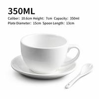 Tasses à café en céramique personnalisées en gros, 5oz, 6oz, 8oz, 11oz, 15oz, vierges pour impression professionnelle