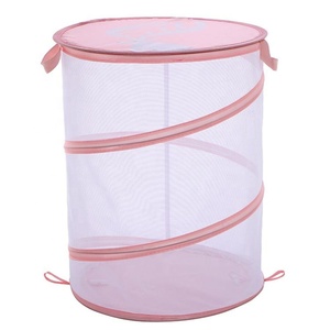 Cesto de Ropa Plegable de Malla con Asas de Fácil Apertura, Diseño Pop-Up, Ideal para Viajes, Compatible con Bolsas, para Uso en Baño y Armario - Product Image 6