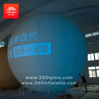 Ballons gonflables géants personnalisés 360° pour la publicité, grands ballons gonflables lumineux pour les événements en plein air
