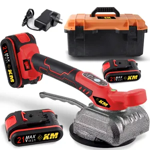 KM Hand Tools Automatic Leveling Tile Vibrator 21V Cordless Tile Leveling Machine For Floor