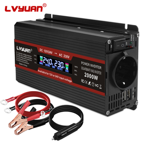 <span class=keywords><strong>LVYUAN</strong></span> 12V 24V DC Onduleur à onde sinusoïdale modifiée compatible Onduleur à onde sinusoïdale modifiée <span class=keywords><strong>1000W</strong></span> 2000W Onduleur à onde sinusoïdale modifiée - Product Image 1