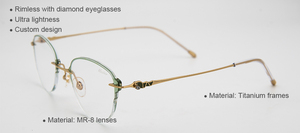 高品質メンズビジネス用光学眼鏡メーカー、コンピューター用ブルーライトカット眼鏡 - Product Image 3