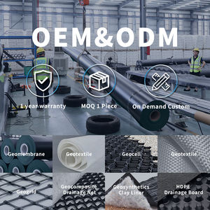 Géomembrane HDPE haute densité 0,75 mm 1 mm 1,5 mm imperméable EVA & LLDPE pour revêtement de barrage pour bassins <span class=keywords><strong>Prix</strong></span> ​​le plus bas - Product Image 6