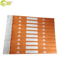 Bracelets de festival pour enfants en papier et Tyvek imperméables pour parcs d'attractions avec logo personnalisé - Cadeaux promotionnels originaux