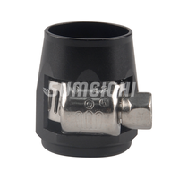 SUMEICHI Finisseurs hexagonaux de haute qualité AN6 I.D. Raccord de serrage d'extrémité de tuyau en aluminium anodisé de 16.0mm AN8 AN10