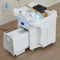 Salon de coiffure shampooing Portable tête coréenne Spa évier pas de plomberie Mobile cheveux lavabo