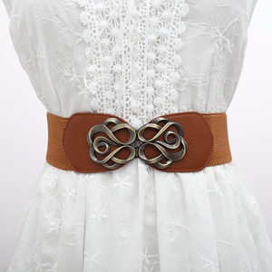Cinto Elástico Feminino para Vestidos, Cinto Largo Vintage Estilo Corset para Mulheres em Promoção - Product Image 2
