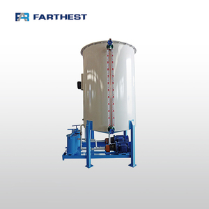 Thức ăn viên xa nhất làm cho máy thêm dầu lỏng tự động với hệ thống phun không khí - Product Image 3