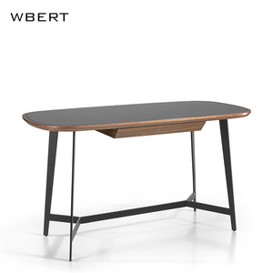 Wbert โต๊ะไม้เนื้อแข็งจากอิตาลี, โต๊ะทำงานที่เรียบง่าย, โต๊ะอ่านหนังสือโต๊ะในห้องนอน, โต๊ะเขียนหนังสือนักเรียนขนาดเล็กและเรียบง่าย - Product Image 1