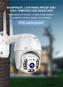 Ngoài trời không thấm nước 3MP IP CCTV không dây với PTZ Siren & mic 4 gam Mạng & năng lượng mặt trời phong cách 4MP Độ phân giải cho an ninh nhà máy ảnh - Product Image 3