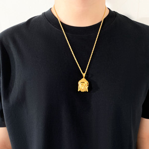 จี้พระพุทธรูปสแตนเลส  <span class=keywords><strong>พระ</strong></span>พุทธรูปไทย  สร้อยคอชุบทองสำหรับผู้ชาย ของขวัญ - Product Image 4