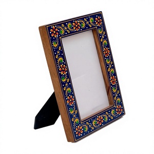 Premium Eco-Friendly <b>Wooden</b> Handmade <b>Photo</b> <b>Frame</b> Tabletop Vertical Khadim Handicrafts Wedding Anniversary Birthday Family <b>Photos</b> - Product Image 1