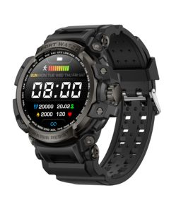 Montre connectée d'extérieur DF LC16, batterie grande capacité 300 mAh, appels Bluetooth, étanche IP68, suivi de la santé sportive, fréquence cardiaque pour hommes - Product Image 3