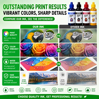 Tinta Isi Ulang Universal Komprehensif Multi-Merek, Hub Tinta Printer Kompatibel dengan Model Canon, HP, Epson, dan Brother