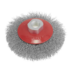 Abrasifs, brosses métalliques, brosse métallique conique ondulée FERVI - Product Image 1