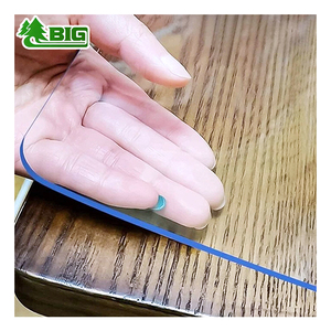 Rollo <span class=keywords><strong>de</strong></span> Lámina <span class=keywords><strong>de</strong></span> PVC Transparente <span class=keywords><strong>de</strong></span> 0.8mm, Flexible y Suave, Súper Transparente, Estándar, Marca Boligao - Product Image 1