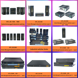 Porte Ethernet 8*10/100/1000Base-T 2 * RS485 /2 * RS232 1 * DIN 1 * DOUT 2 * 1000BASE-X 1*9 a bordo del modulo ottico SC \ FC \ ST - Product Image 6