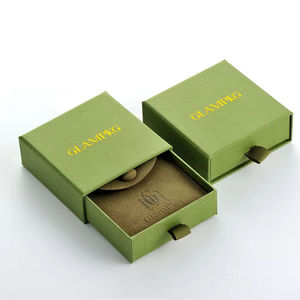Customized Logo Sliding Paper Jewelry <b>Box</b> Wholesale Factory Price Rigid <b>Drawer</b> Packaging <b>Box</b> for Bracelet Necklace Earring Ring - Product Image 6