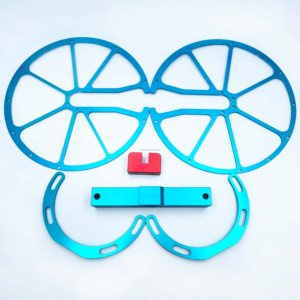 Tùy chỉnh CNC chính xác Kim Loại phần cứng Phần trục thép không gỉ với anodizing xử lý bề mặt dây EDM công nghệ - Product Image 1