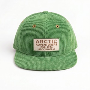 Casquettes Snapback Classiques Personnalisées avec Logo Brodé OEM, Casquettes à 6 Panneaux Vintage en Velours Côtelé Non Structurées Unisexe pour l'Extérieur - Product Image 2