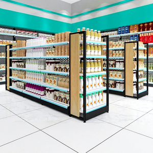 Scaffale Espositivo a Griglia Diamantata per Supermercati e Negozi di Convenienza Hongbai, Armadio a Isola Pieghevole per Negozi Materno-Infantili e <span class=keywords><strong>Farmacie</strong></span> - Product Image 3