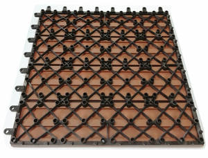 Revêtement de sol pour balcon intérieur 30x30 cm – Amélioration DIY pour dalle en béton en quelques heures - Product Image 3