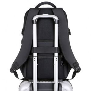 Sac à dos en cuir PU pour homme, idéal pour les affaires et les loisirs, grande capacité, compatible avec les ordinateurs portables - Product Image 4
