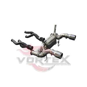 Sistema de Escape Catback de Acero Inoxidable Pulido Espejo OEM de Vortex Factory para Lamborghini Aventador LP700 Actualizado SVJ - Product Image 2