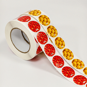 Oil Proof <b>Roll</b> Labels Grease Resistant Self Adhesive <b>Stickers</b> for Kitchen Food Sauce Bottle Packaging - Product Image 3